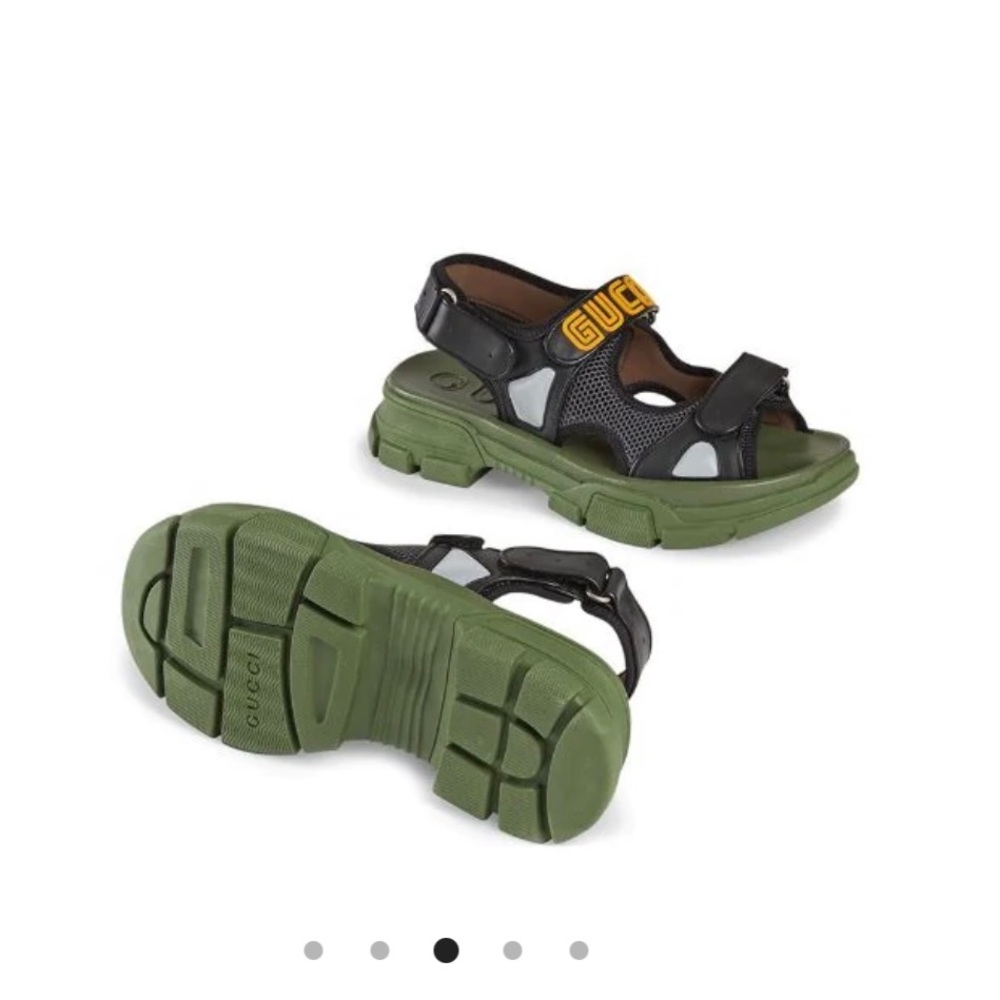 GUCCI, AGURU SANDALS - Picture 3 of 3
